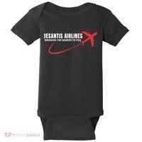 Desantis Airlines DeSantis Airlines Funny Political Trending Baby Bodysuit thumb 0