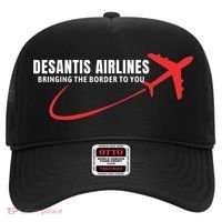 Desantis Airlines DeSantis Airlines Funny Political Trending Hat thumb 0
