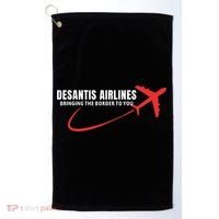 Desantis Airlines DeSantis Airlines Funny Political Trending Golf Towel thumb 0