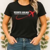 Desantis Airlines DeSantis Airlines Funny Political Trending Women's T-Shirt thumb 2