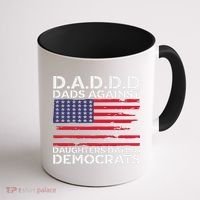 Dads Against Daughters Dating Democrats Coffee Mug thumb 1