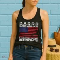 Dads Against Daughters Dating Democrats Women's Tank Top thumb 2