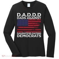 Dads Against Daughters Dating Democrats Women's Long Sleeve Shirt thumb 0