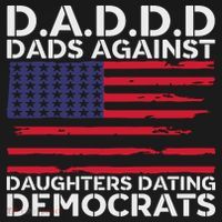 Dads Against Daughters Dating Democrats Kids Hoodie thumb 5