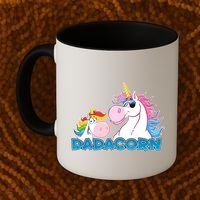 Dadacorn Dad Unicorn Coffee Mug thumb 2