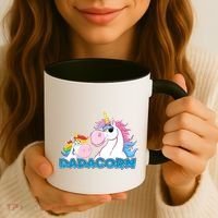 Dadacorn Dad Unicorn Coffee Mug thumb 3