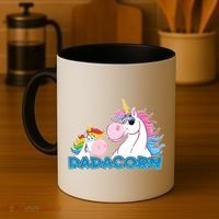 Dadacorn Dad Unicorn Coffee Mug thumb 4