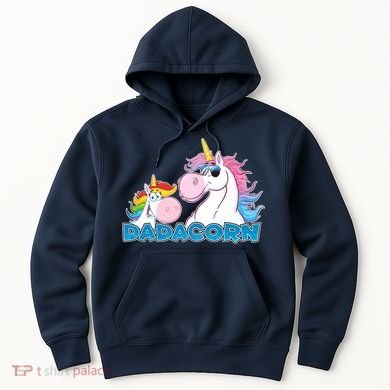 Dadacorn Dad Unicorn Hoodie