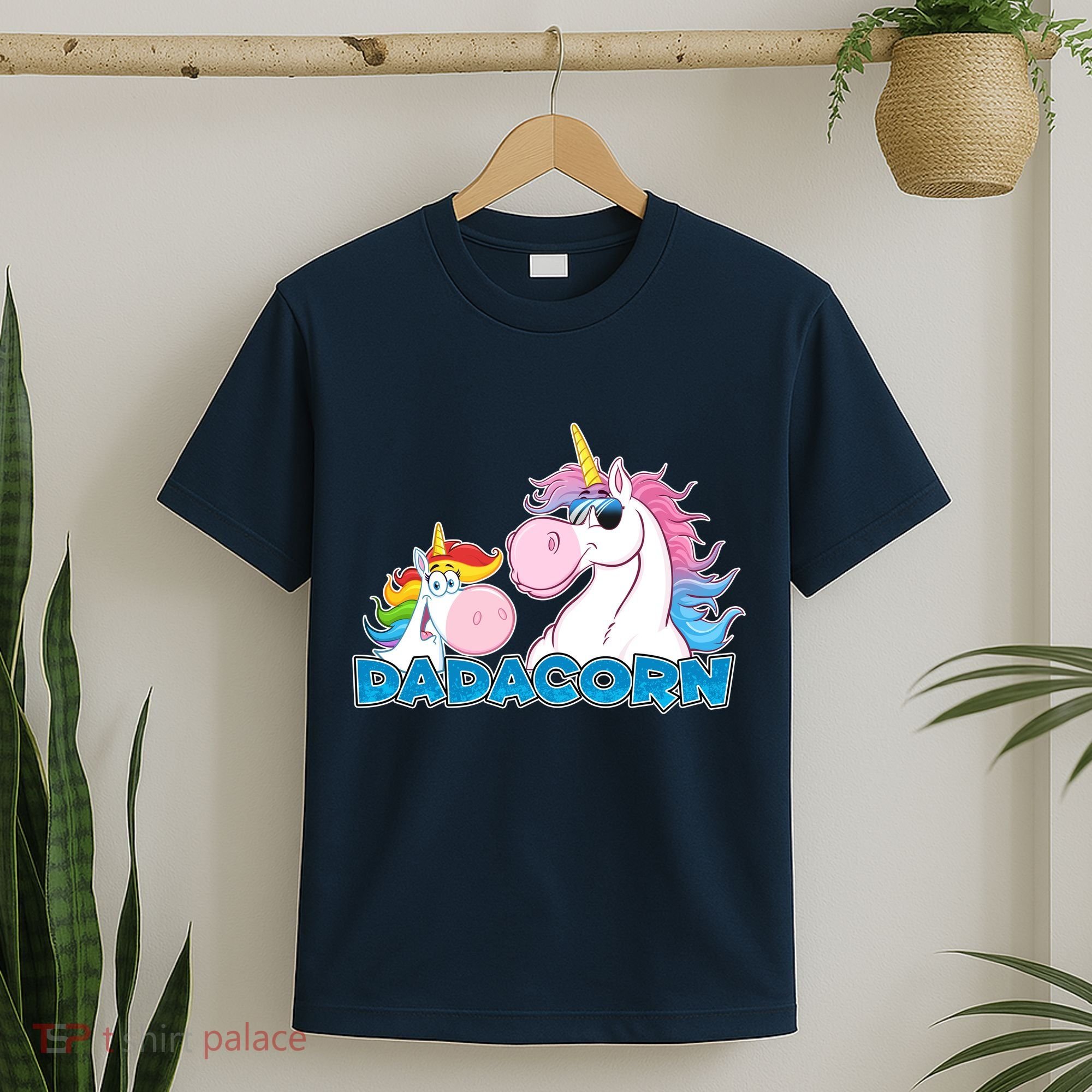 Dadacorn Dad Unicorn T-Shirt