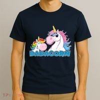 Dadacorn Dad Unicorn T-Shirt thumb 3