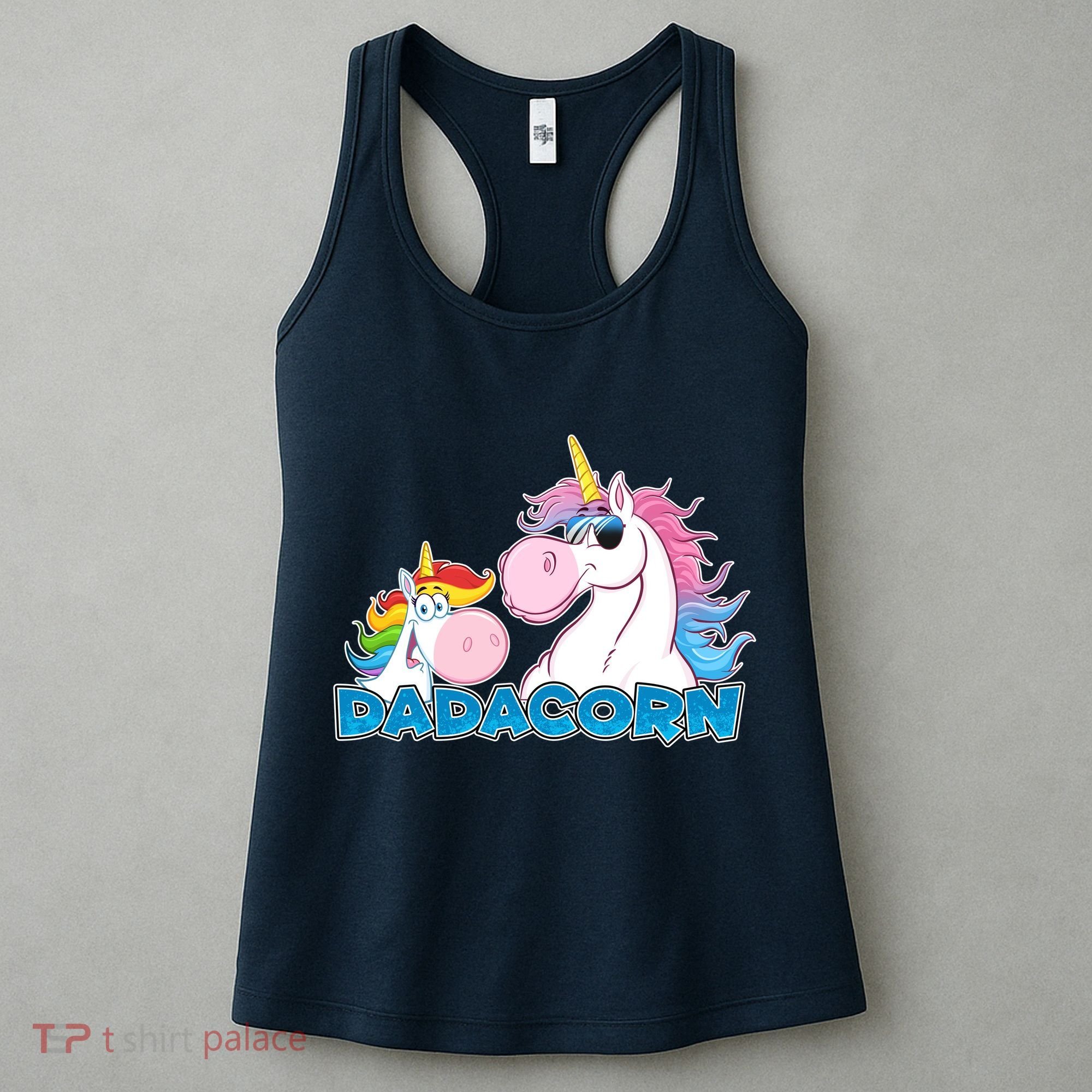 Dadacorn Dad Unicorn Women's Tank Top