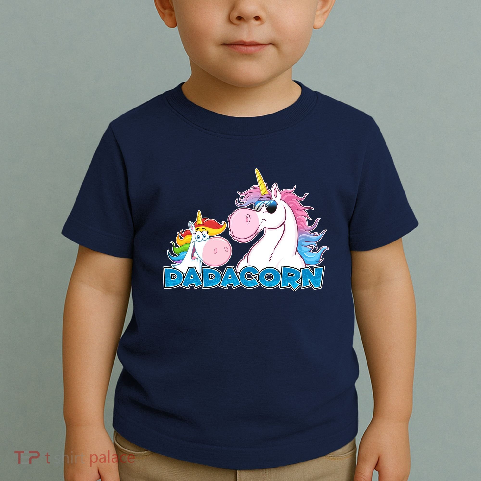 Dadacorn Dad Unicorn Toddler T-Shirt