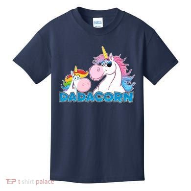 Dadacorn Dad Unicorn Kids T-Shirt