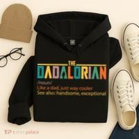 Dadalorian Definition Like A Dad But Way Cooler Hoodie thumb 4