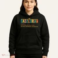 Dadalorian Definition Like A Dad But Way Cooler Hoodie thumb 5