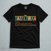 Dadalorian Definition Like A Dad But Way Cooler T-Shirt thumb 5