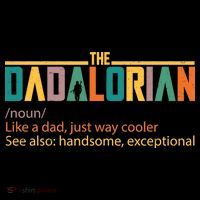 Dadalorian Definition Like A Dad But Way Cooler Bucket Hat thumb 4