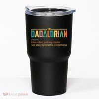 Dadalorian Definition Like A Dad But Way Cooler Tumbler thumb 0