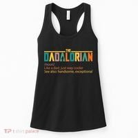 Dadalorian Definition Like A Dad But Way Cooler Women's Tank Top thumb 0