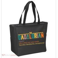 Dadalorian Definition Like A Dad But Way Cooler Tote Bag thumb 2