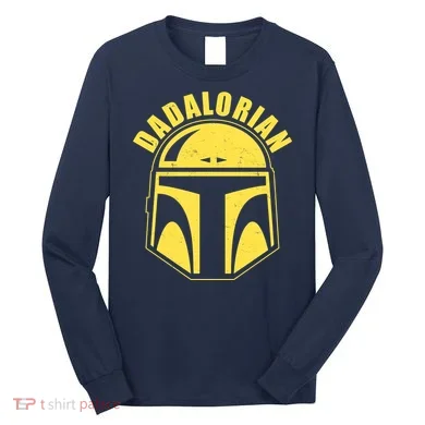 Dadalorian Helmet Long Sleeve Shirt