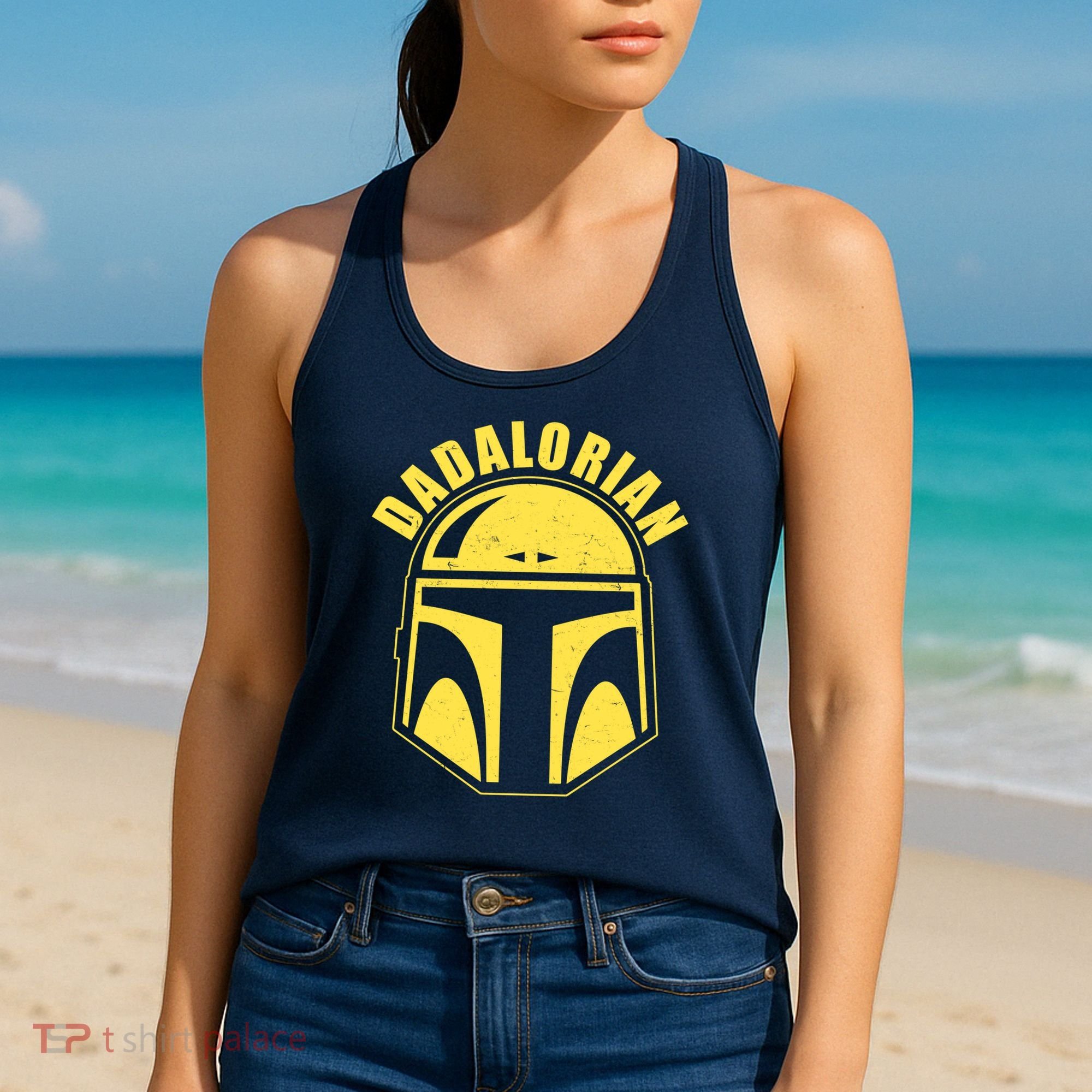 Dadalorian Helmet Women's Tank Top