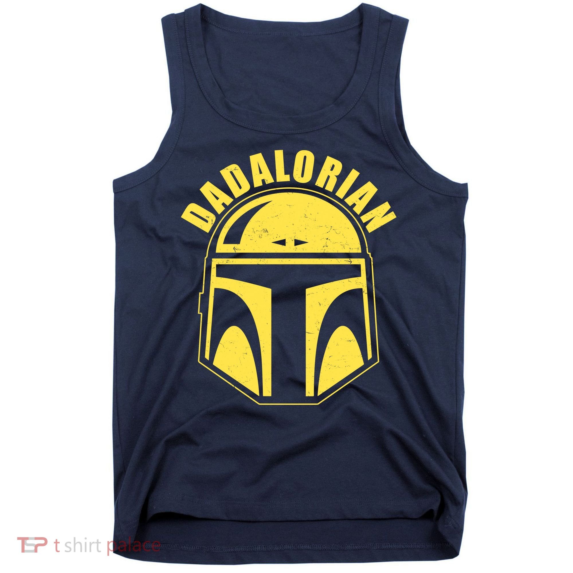 Dadalorian Helmet Tank Top
