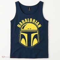 Dadalorian Helmet Tank Top thumb 2