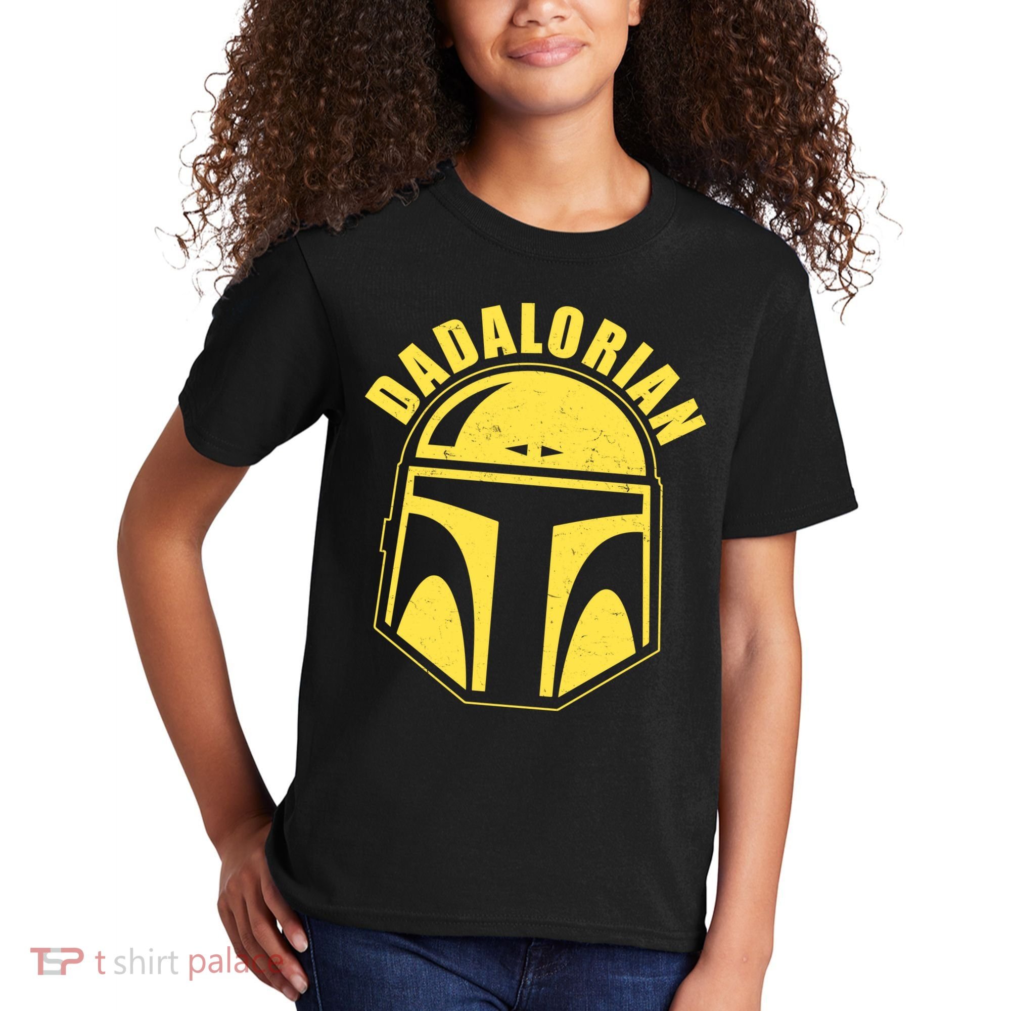 Dadalorian Helmet Kids T-Shirt