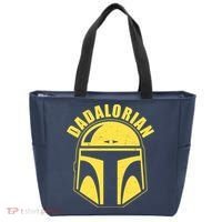 Dadalorian Helmet Tote Bag thumb 0