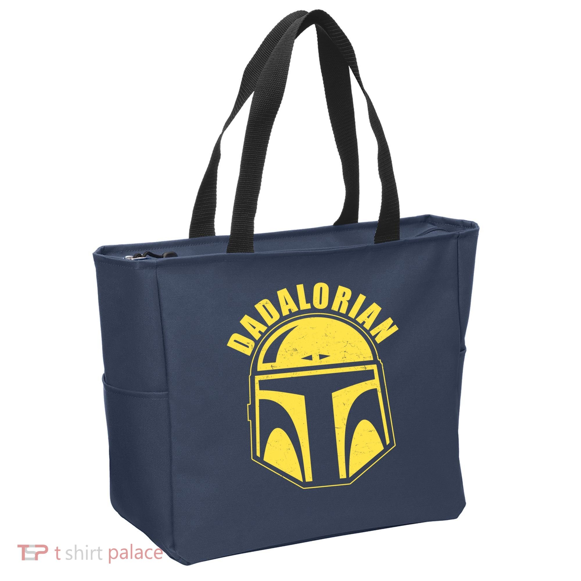 Dadalorian Helmet Tote Bag