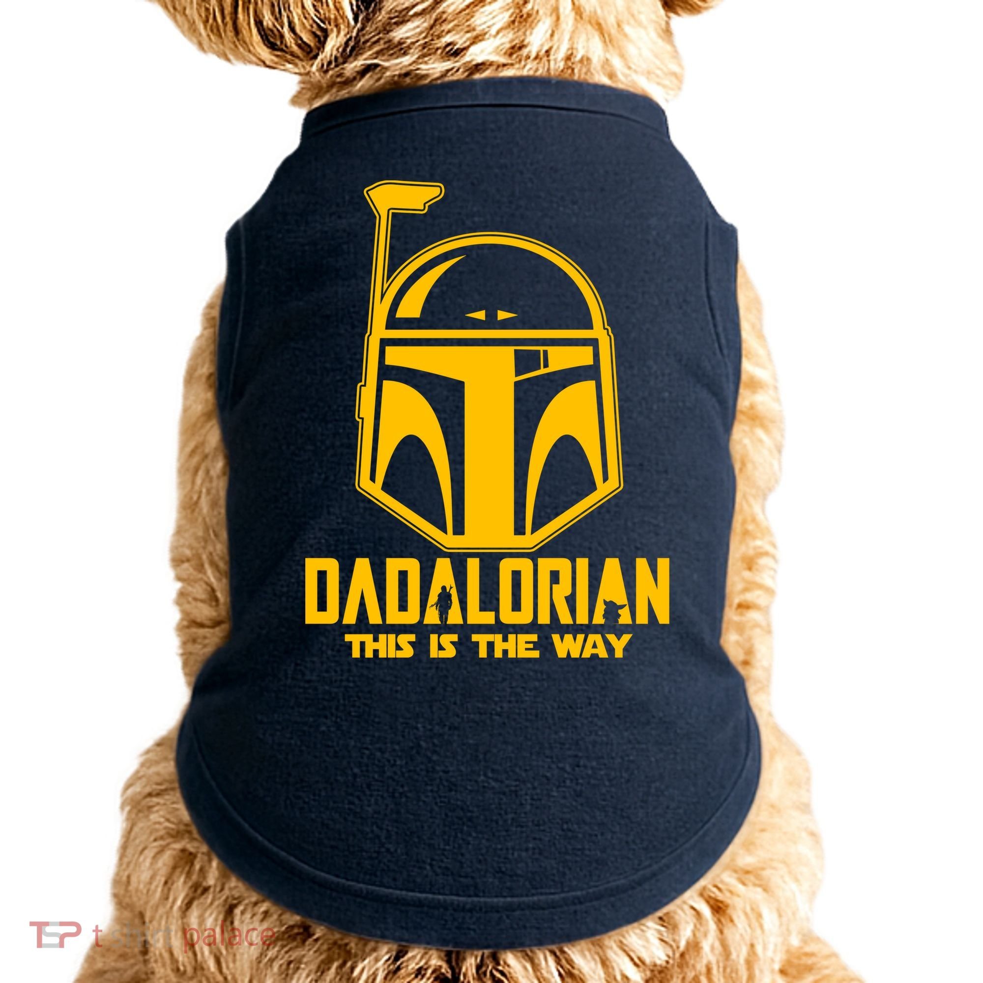 Dadalorian This Is A Way Doggie Tank