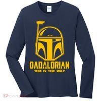 Dadalorian This Is A Way Women's Long Sleeve Shirt thumb 0