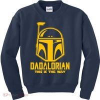 Dadalorian This Is A Way Kids Sweatshirt thumb 0
