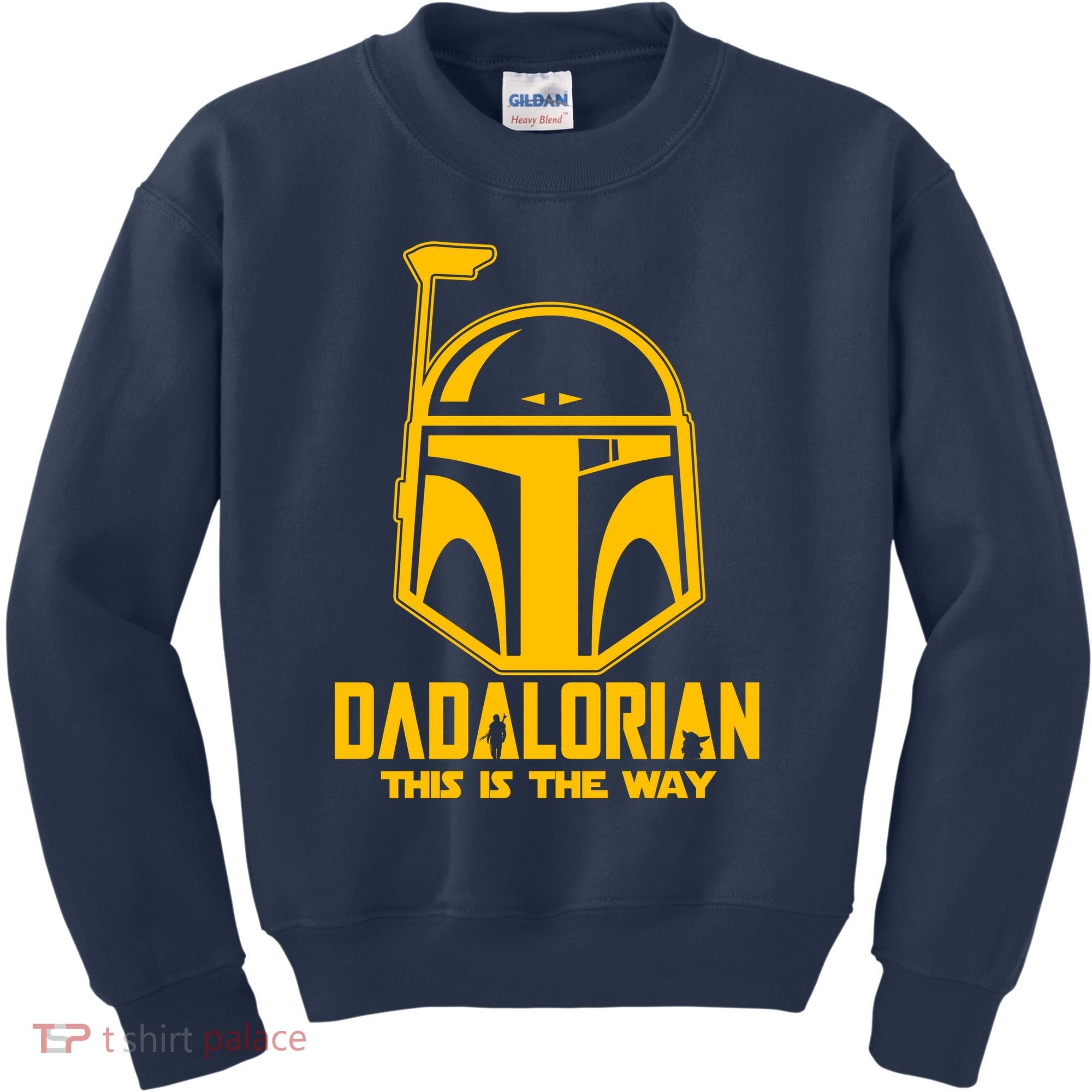 Dadalorian This Is A Way Kids Sweatshirt