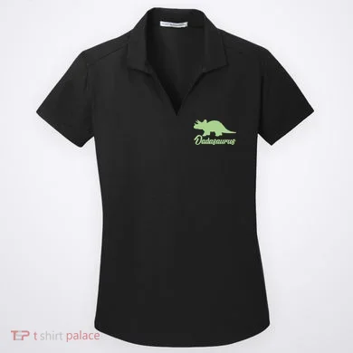 Dadasaurus Women's Dry Zone Grid Polo