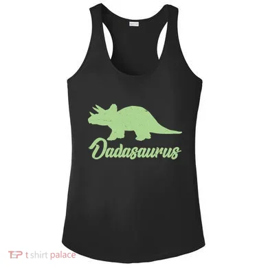 Dadasaurus Ladies PosiCharge Competitor Racerback Tank