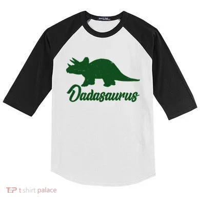 Dadasaurus Kids Colorblock Raglan Jersey