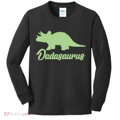 Dadasaurus Kids Long Sleeve Shirt