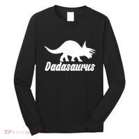 Dadasaurus Dinosaur Father's Day Long Sleeve Shirt thumb 0
