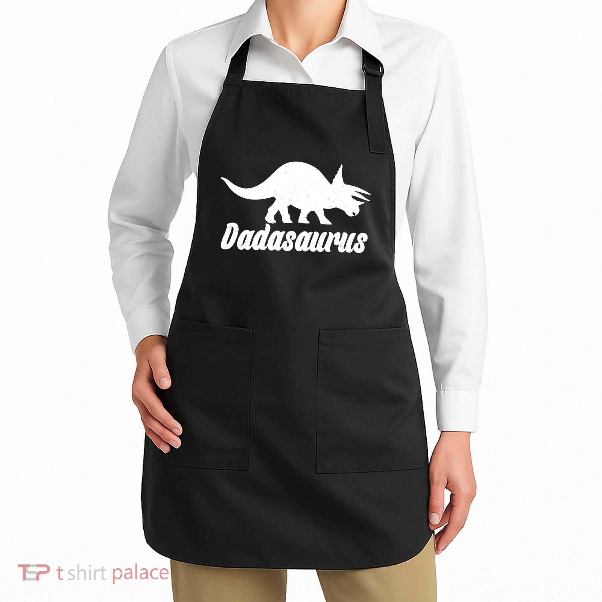 Dadasaurus Dinosaur Father's Day Apron