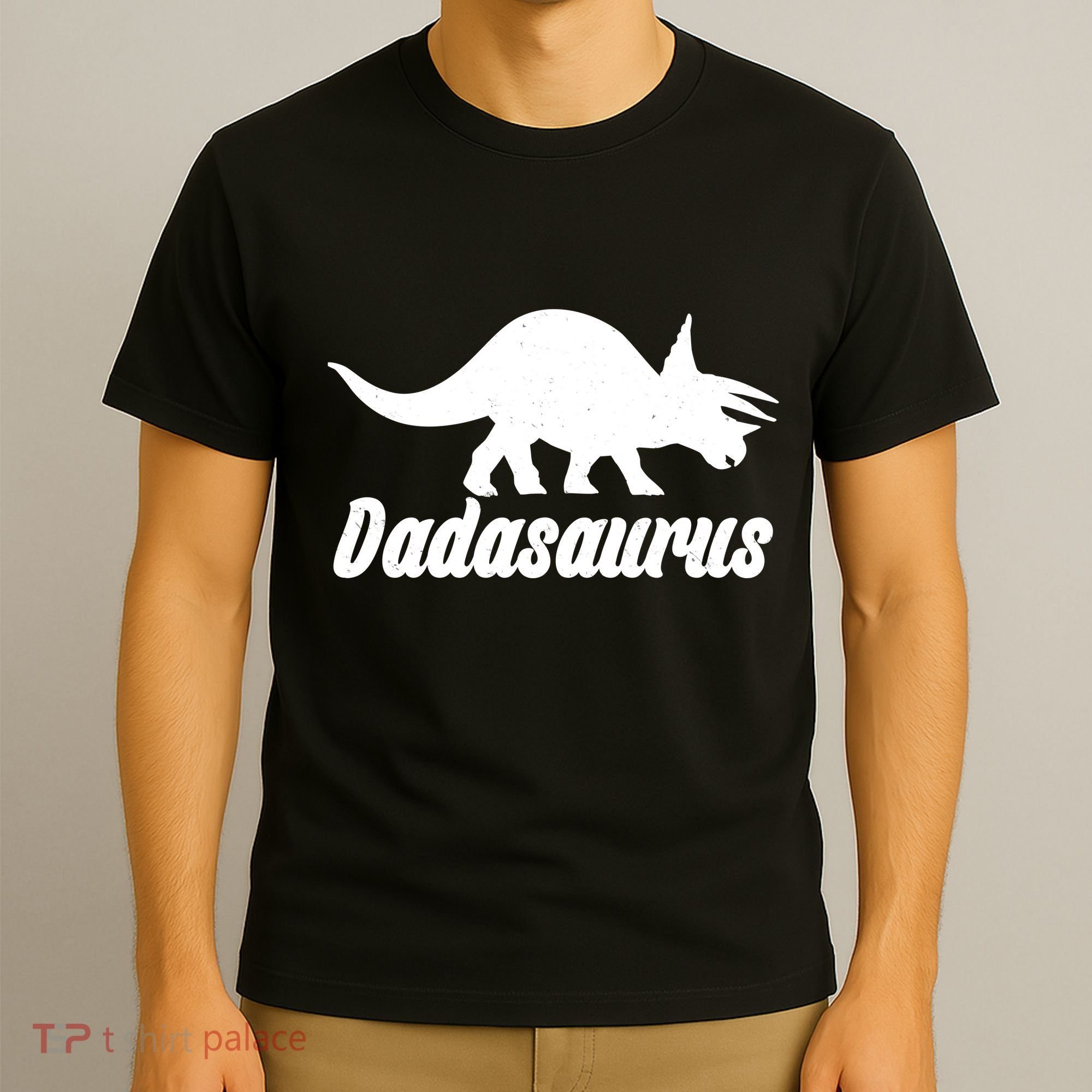 Dadasaurus Dinosaur Father's Day T-Shirt