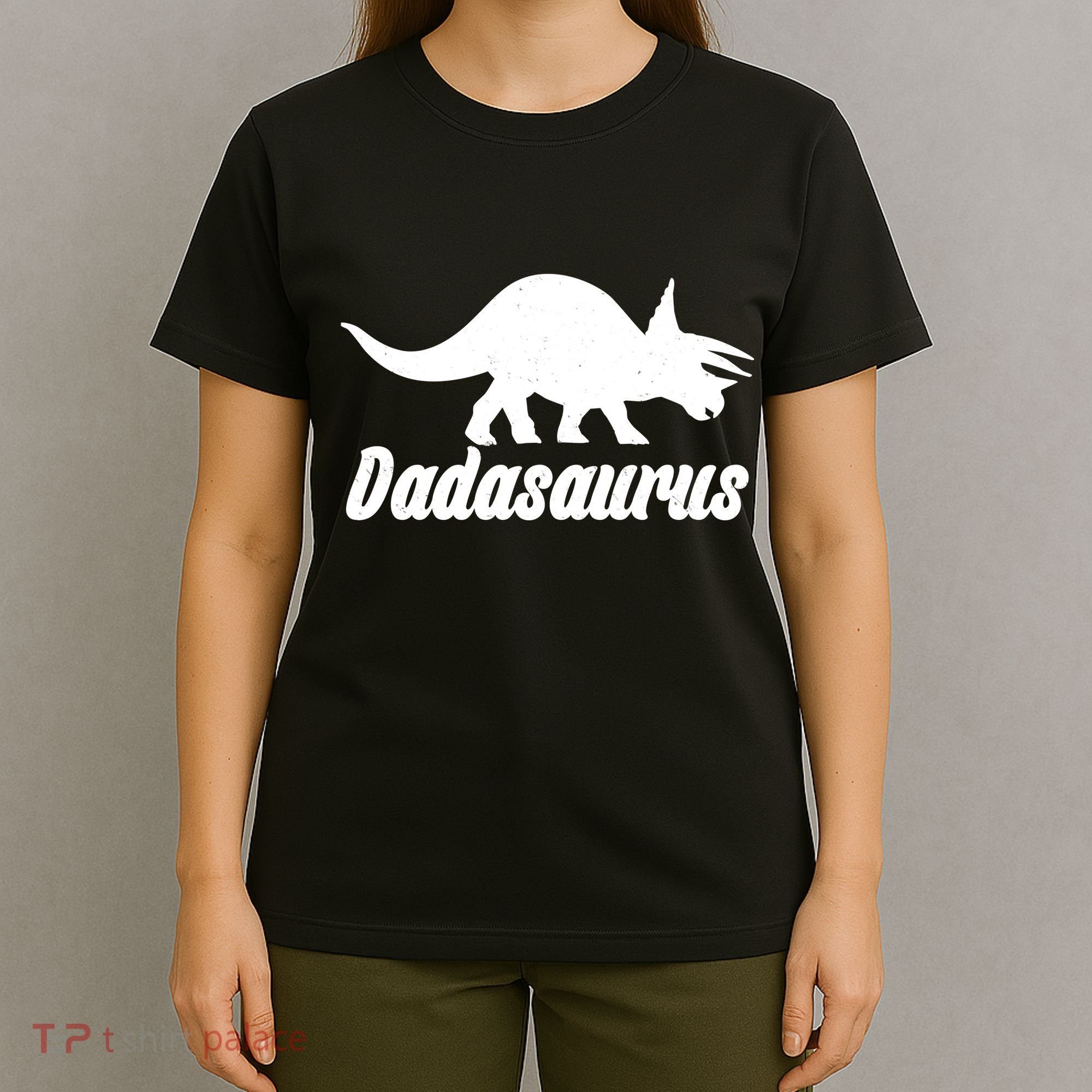 Dadasaurus Dinosaur Father's Day T-Shirt