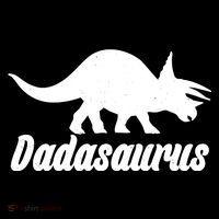 Dadasaurus Dinosaur Father's Day Button thumb 1