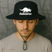 Dadasaurus Dinosaur Father's Day Bucket Hat thumb 2