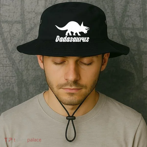Dadasaurus Dinosaur Father's Day Bucket Hat