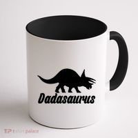 Dadasaurus Dinosaur Father's Day Coffee Mug thumb 1
