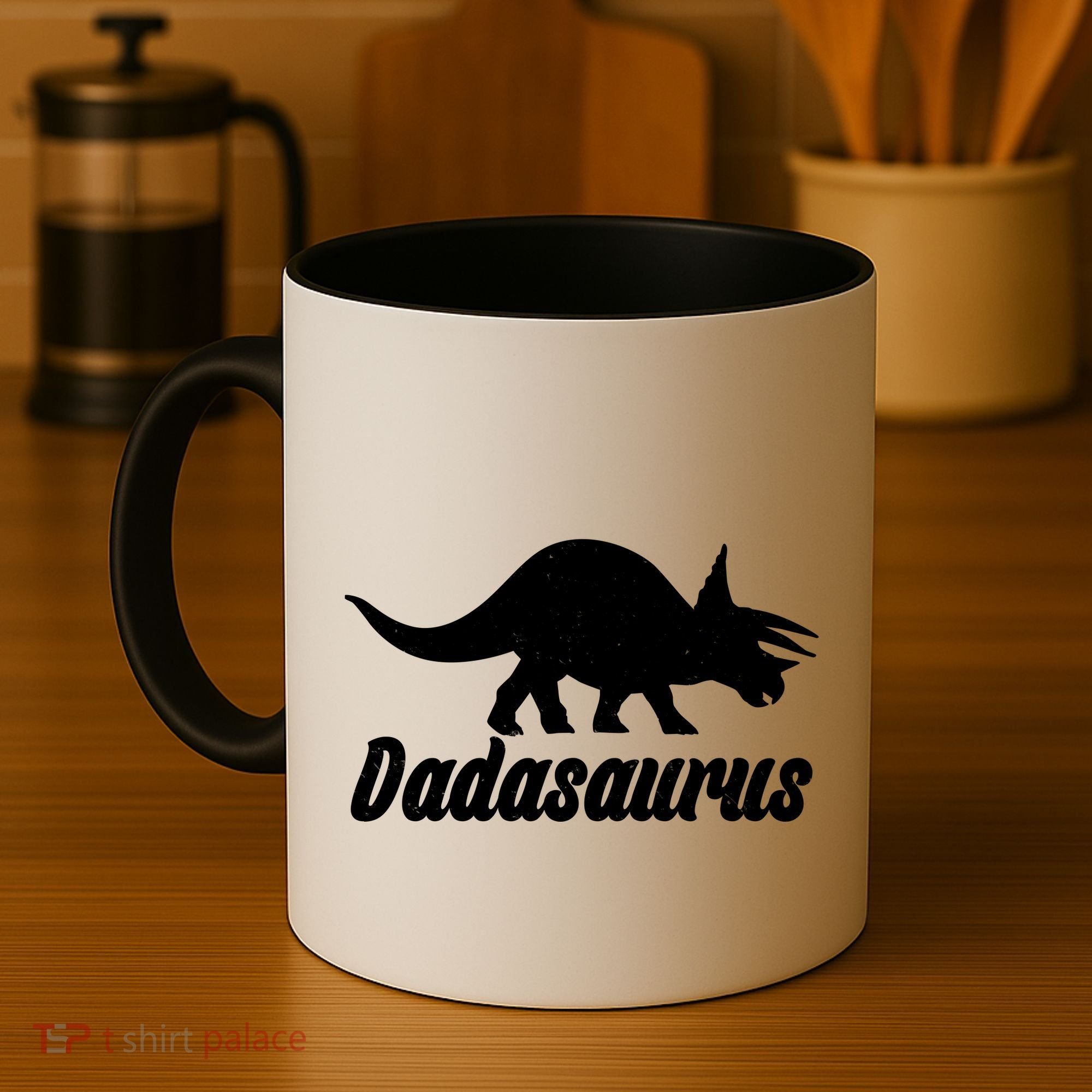 Dadasaurus Dinosaur Father's Day Coffee Mug