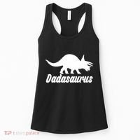 Dadasaurus Dinosaur Father's Day Women's Tank Top thumb 0