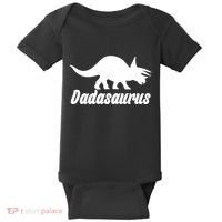 Dadasaurus Dinosaur Father's Day Baby Bodysuit thumb 0